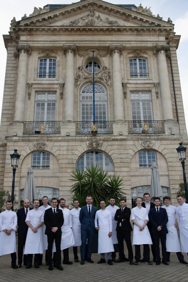 Le Chef et ses équipes · Le Gabriel Bordeaux